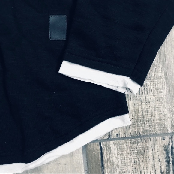 Modern Hoodie Sweatshirt Fleece Workout Gear - Picture 3 of 4